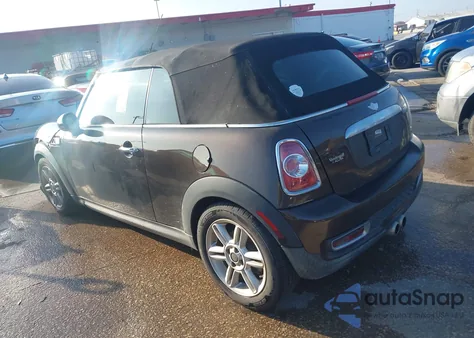 2011 Mini Cooper S from USA, damaged, VIN WMWZP3C53BT249516